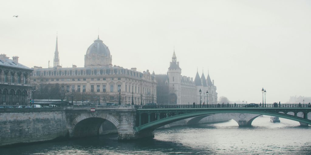 Sortie en groupe d'entreprise à Paris, Paris sous la pluie